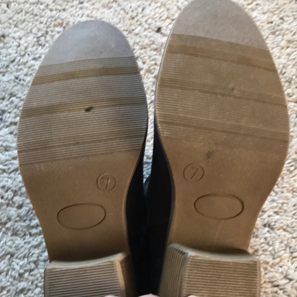 Ankle Booties Suede like texture - Picture 4 of 8